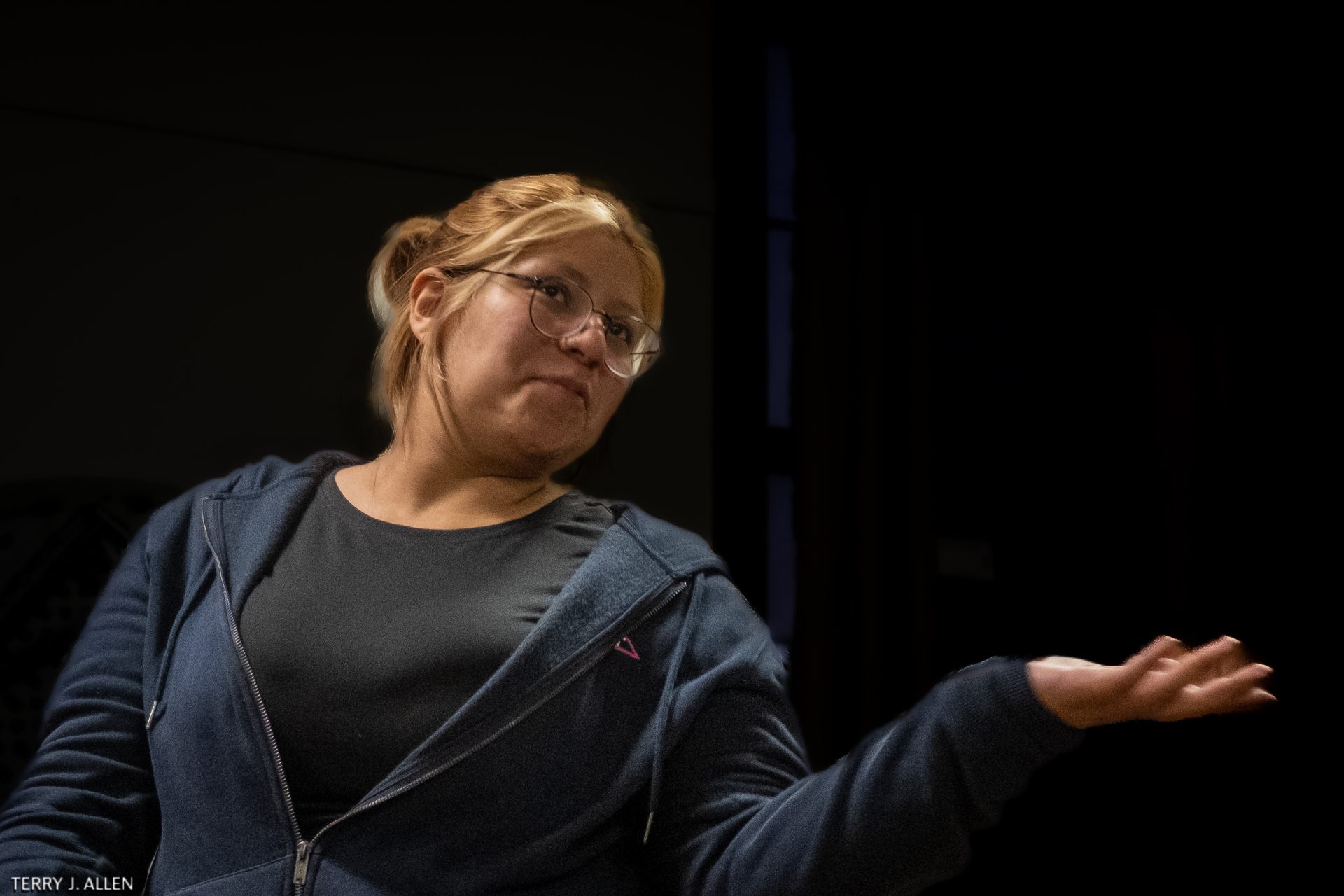 An Asylum Seeker Speaks Eloquently at a Meeting